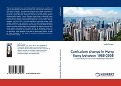 Curriculum change in Hong Kong between 1985-2005 - Pungur, Lydia