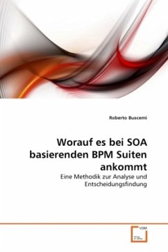 Worauf es bei SOA basierenden BPM Suiten ankommt - Buscemi, Roberto