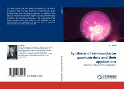 Synthesis of semiconductor quantum dots and their applications