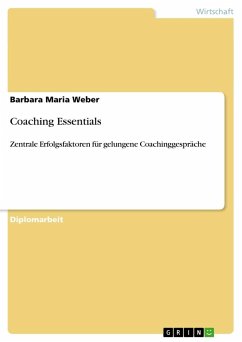 Coaching Essentials - Weber, Barbara Maria
