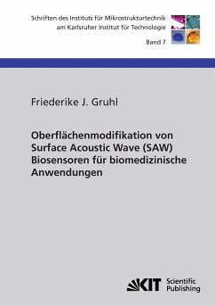 Oberflächenmodifikation von Surface Acoustic Wave (SAW) Biosensoren für biomedizinische Anwendungen - Gruhl, Friederike J.