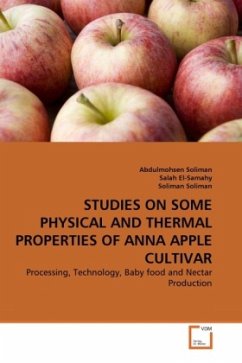 STUDIES ON SOME PHYSICAL AND THERMAL PROPERTIES OF ANNA APPLE CULTIVAR