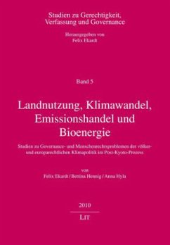 Cover Landnutzung, Klimawandel, Emissionshandel und Bioenergie