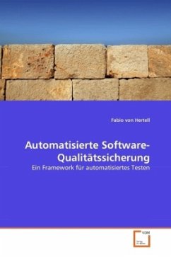 Automatisierte Software-Qualitätssicherung - Hertell, Fabio von