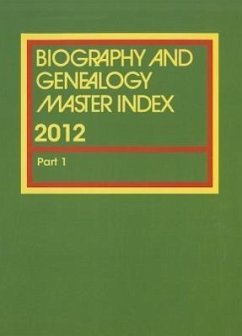 Biography and Genealogy Master Index: Part 1