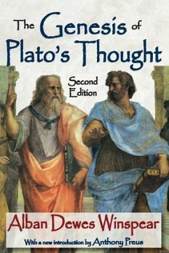 The Genesis of Plato's Thought - Winspear, Alban