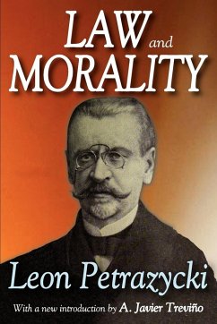 Law and Morality - Petrazycki, Leon; Trevino, A Javier