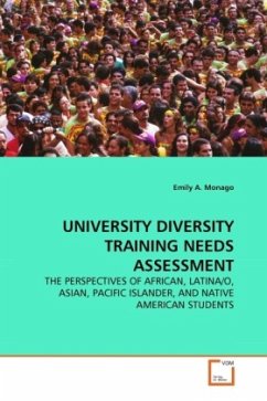 UNIVERSITY DIVERSITY TRAINING NEEDS ASSESSMENT - Monago, Emily A.