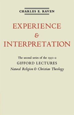 Natural Religion and Christian Theology - Raven, Charles E.