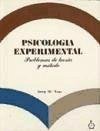 Psicología experimental : problemas de teoría y método