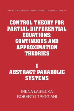 Control Theory for Partial Differential Equations - Lasiecka, Irena; Triggiani, Roberto