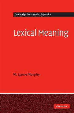 Lexical Meaning - Murphy, M. Lynne