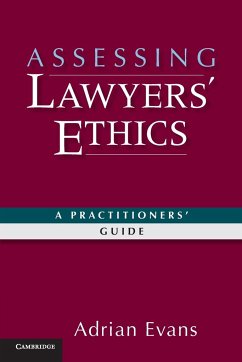 Assessing Lawyers' Ethics - Evans, Adrian (Monash University, Victoria)