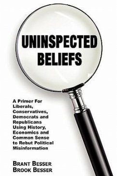 Uninspected Beliefs: A Primer for Liberals, Conservatives, Democrats and Republicans Using History, Economics and Common Sense to Rebut Pol - Besser, Brant Besser, Brook