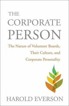 The Corporate Person - Everson, Harold