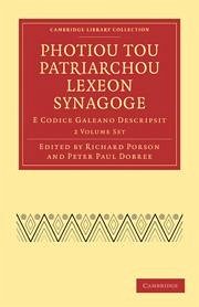 Photiou Tou Patriarchou Lexeon Synagoge 2 Volume Set - Photius