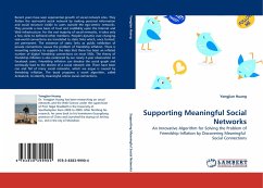 Supporting Meaningful Social Networks - Huang, Yongjian