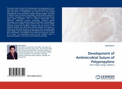 Development of Antimicrobial Suture of Polypropylene - Gulrez, Syed