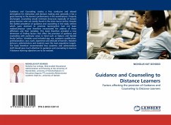 Guidance and Counseling to Distance Learners