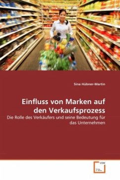 Einfluss von Marken auf den Verkaufsprozess - Hübner-Martin, Sina
