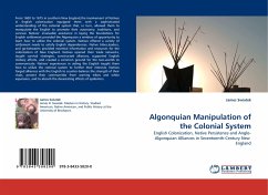 Cover Algonquian Manipulation of the Colonial System