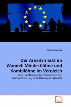 Der Arbeitsmarkt im Wandel: Mindestlöhne und Kombilöhne im Vergleich - Schwartz, Mirko