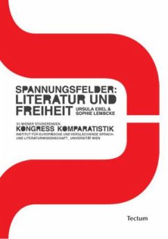 Cover Spannungsfelder: Literatur und Freiheit