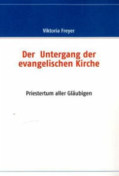 Cover Der Untergang der evangelischen Kirche