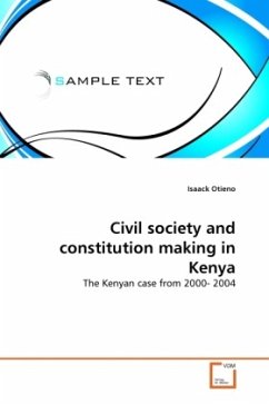 Civil society and constitution making in Kenya
