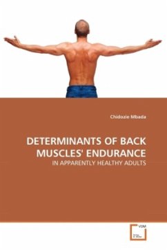 DETERMINANTS OF BACK MUSCLES' ENDURANCE - Mbada, Chidozie