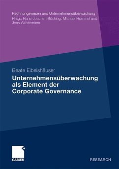 Unternehmensüberwachung als Element der Corporate Governance - Eibelshäuser, Beate