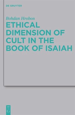 Ethical Dimension of Cult in the Book of Isaiah - Hrobon, Bohdan