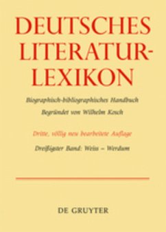 Weiss - Werdum / Deutsches Literatur-Lexikon Band 30