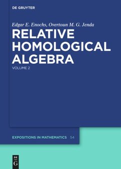 Relative Homological Algebra - Enochs, Edgar E.;Jenda, Overtoun M. G.