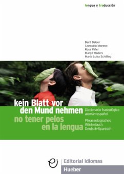 Cover Kein Blatt vor den Mund nehmen. No tener pelos en la lengua