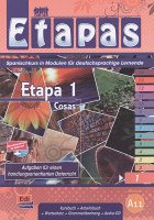 Cover Cosas - Kursbuch, Arbeitsbuch, Wortschatz, Grammatikanhang u. Audio-CD / Etapas 1