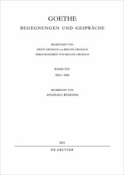 1823-1824 / Johann Wolfgang von Goethe: Goethe - Begegnungen und Gespräche Band XIV