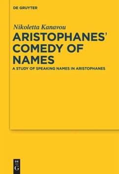 Aristophanes' Comedy of Names - Kanavou, Nicoletta