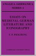Essays on Medieval German Literature... - Bild 1