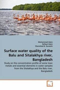 Surface water quality of the Balu and Sitalakhya river, Bangladesh