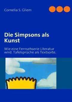Die Simpsons als Kunst - Gliem, Cornelia S.