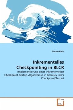 Inkrementelles Checkpointing in BLCR - Klein, Florian