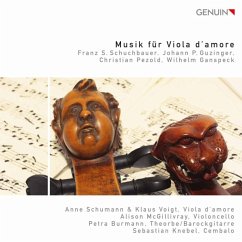 Musik Für Viola D'Amore - Schumann/Voigt/Mcgillivray/Burmann/Knebel