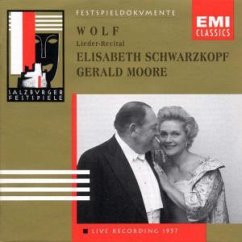 Salzburger Festspiele 1957 (Lieder-Recital) - Wolf, Hugo