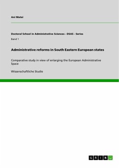 Administrative reforms in South Eastern European states - Matei, Ani
