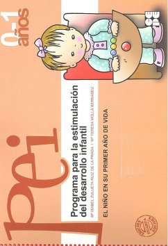 Cover Programa para la estimulación de desarrollo infantil, nivel 1