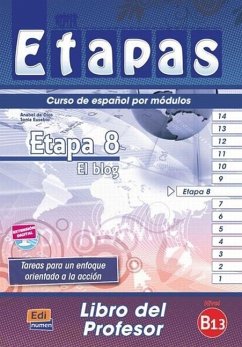 Etapas Level 8 El Blog - Libro del Profesor + CD - Eusebio Hermira, Sonia; De Dios Martín, Isabel