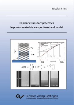 Capillary transport processes in porous materials - experiment and model - Fries, Nicolas