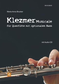 Cover Klezmer Musicale, für Querflöte m. optionalem Bass, m. Audio-CD