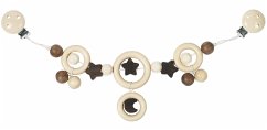 Cover Goki 33720 - Kinderwagenkette Mond und Sterne mit Clips, Holz